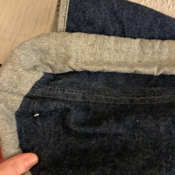 Double Jean Saddle bags with zipper and adjustable straps for dogs - Picture 3 of 8